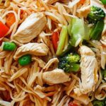 Chicken And Rice Noodle Recipe