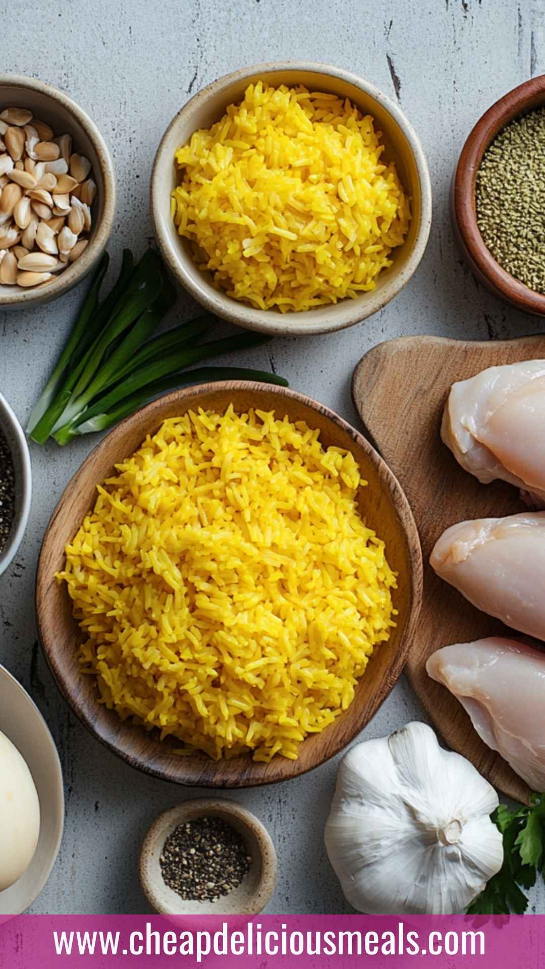 Chicken Breast And Yellow Rice Copycat Recipe