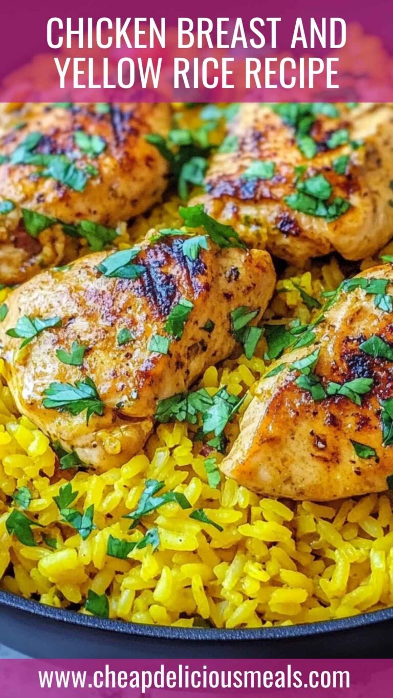 Chicken Breast And Yellow Rice Recipe