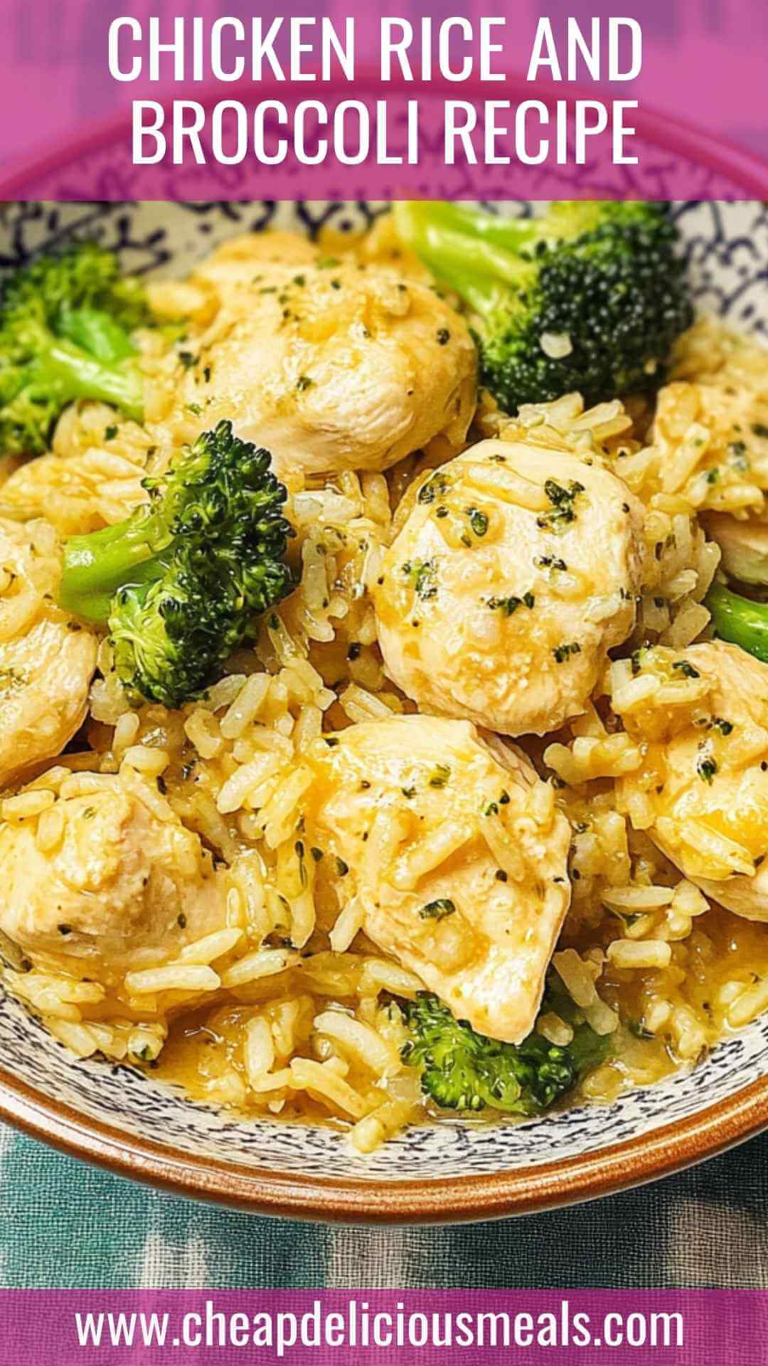 Chicken Rice And Broccoli Recipe