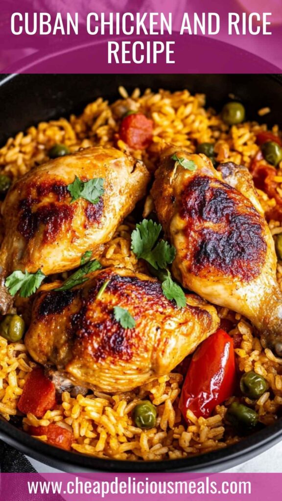 Cuban Chicken and Rice Recipe