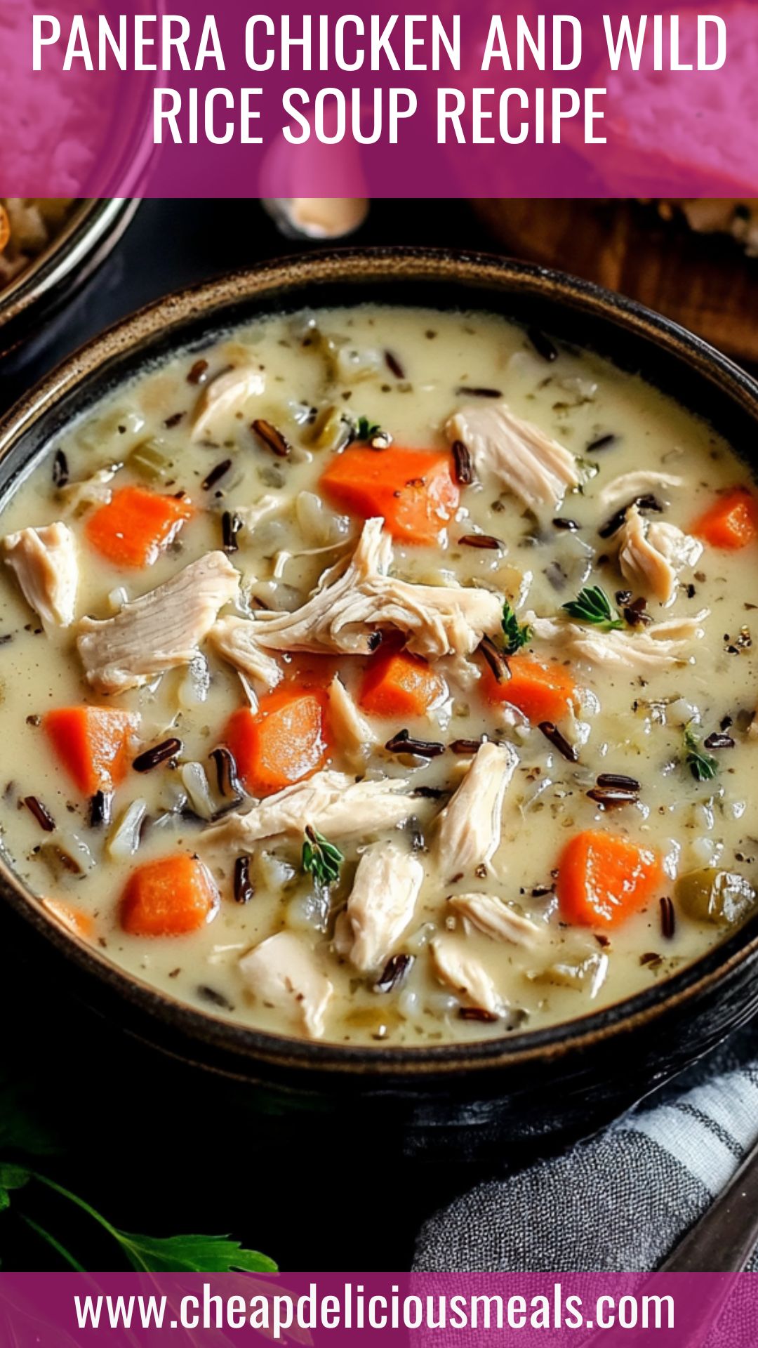 Panera Chicken And Wild Rice Soup Recipe