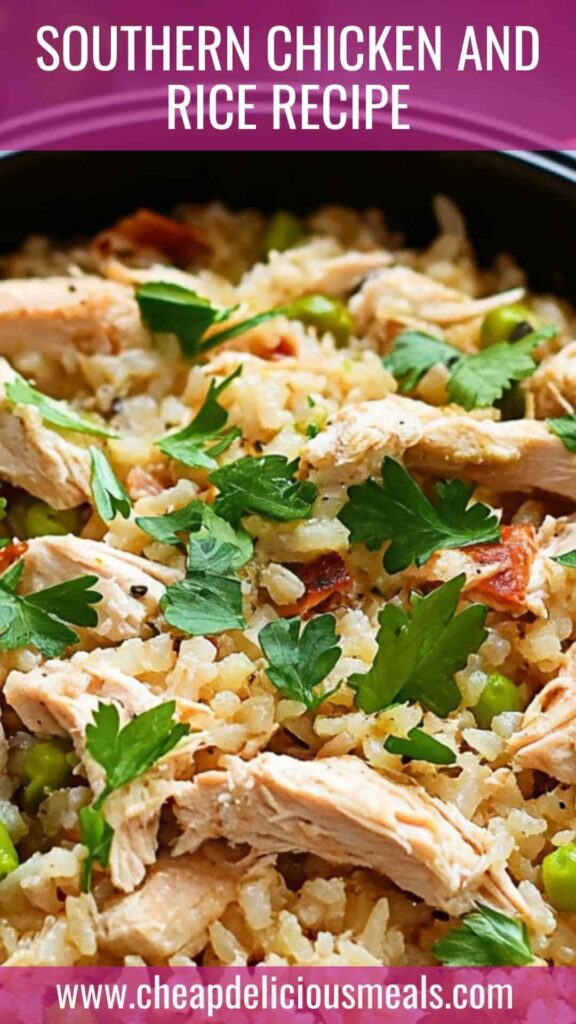 Southern Chicken and Rice Recipe