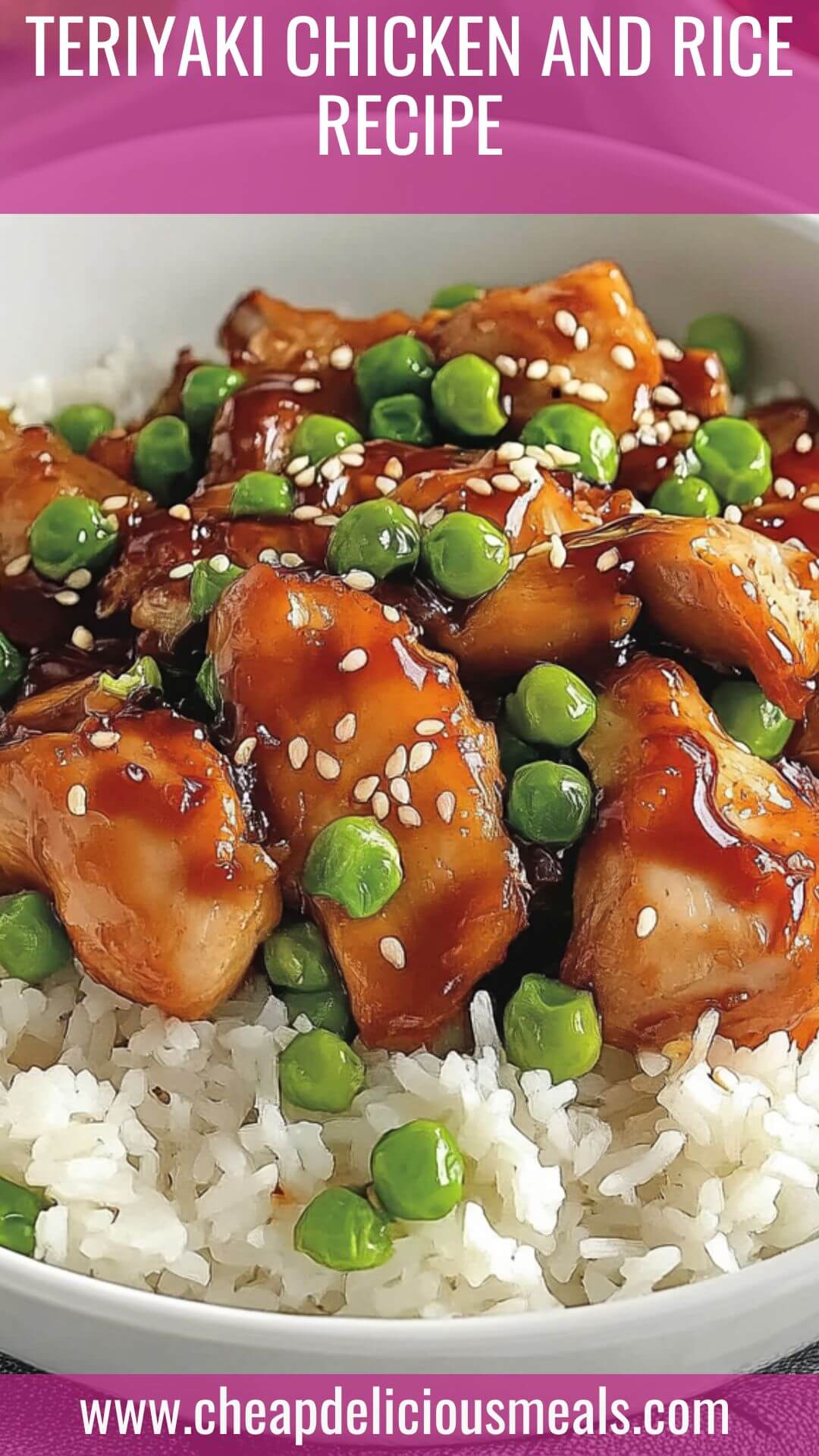 Teriyaki Chicken and Rice Recipe
