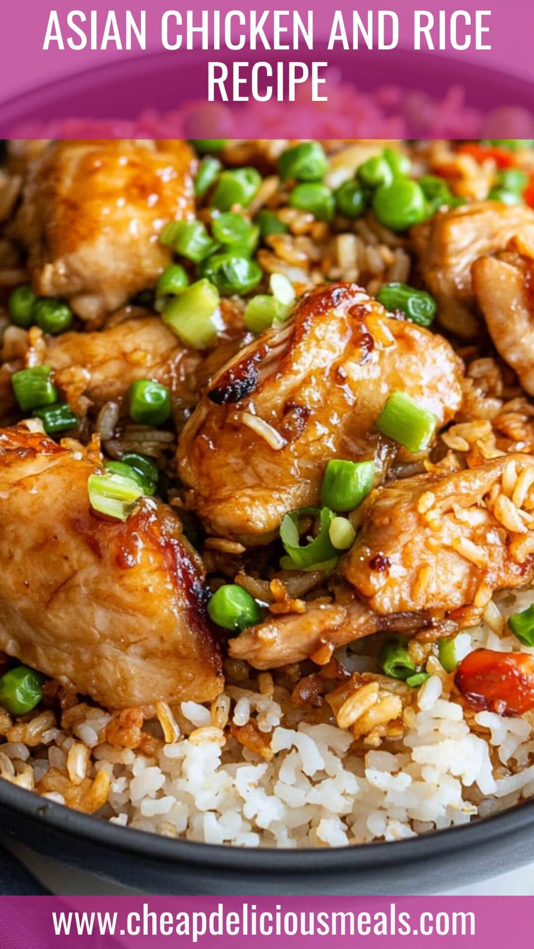 Asian Chicken and Rice Recipe