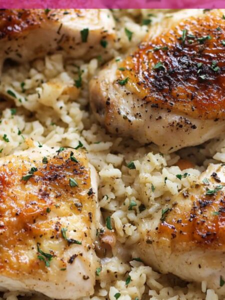 Baked Chicken and Rice Recipe