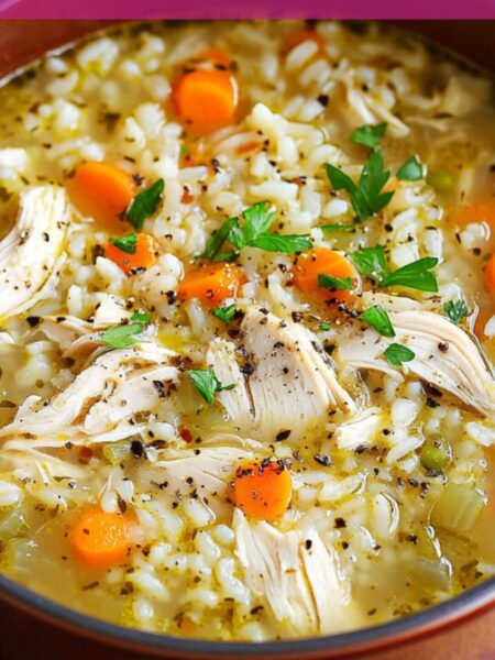 Chicken and Rice Soup Recipe