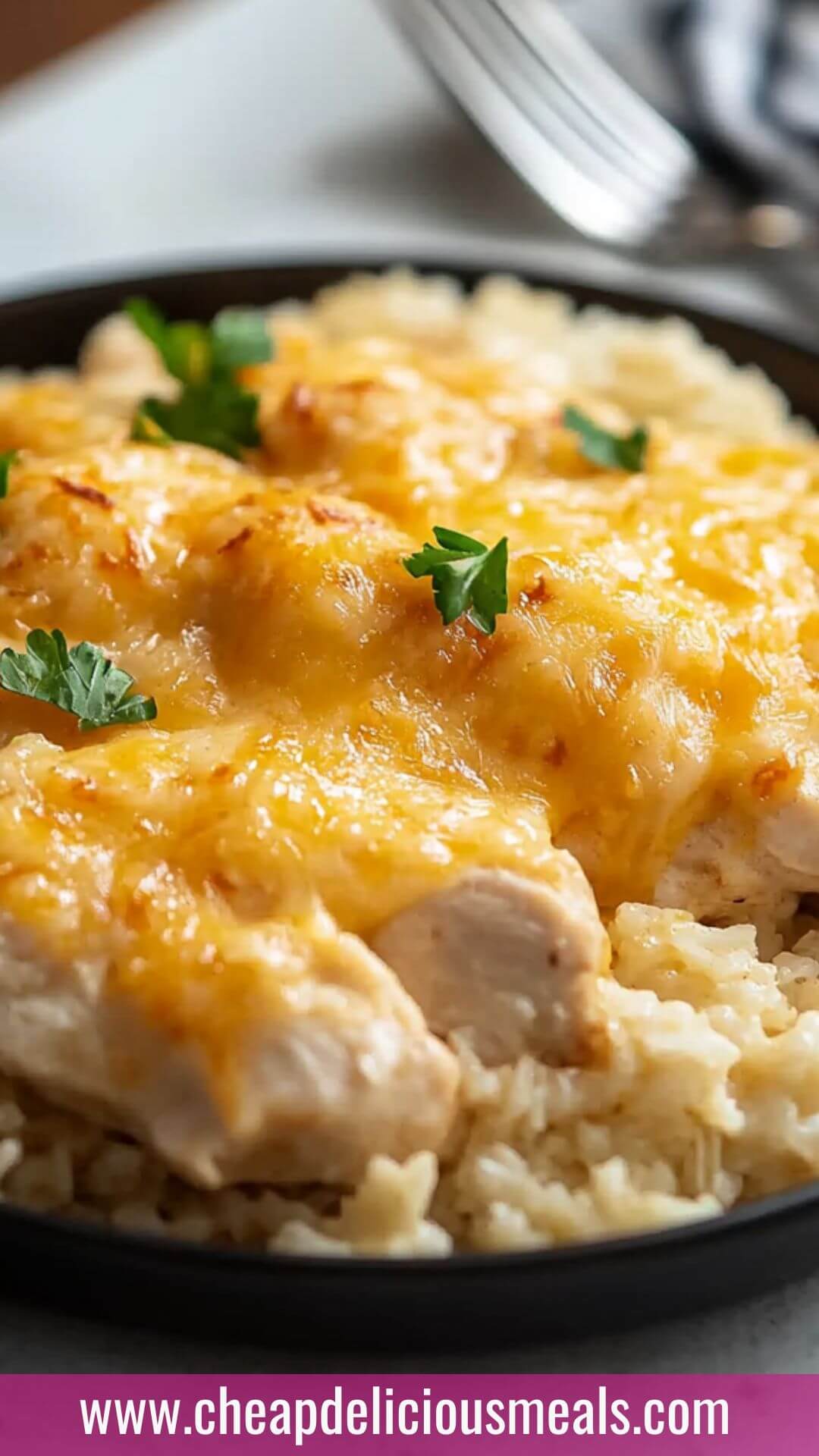 Best Cheesy Chicken and Rice Recipe