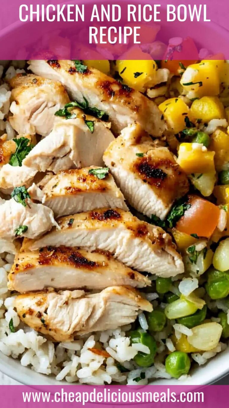 Chicken and Rice Bowl Recipe