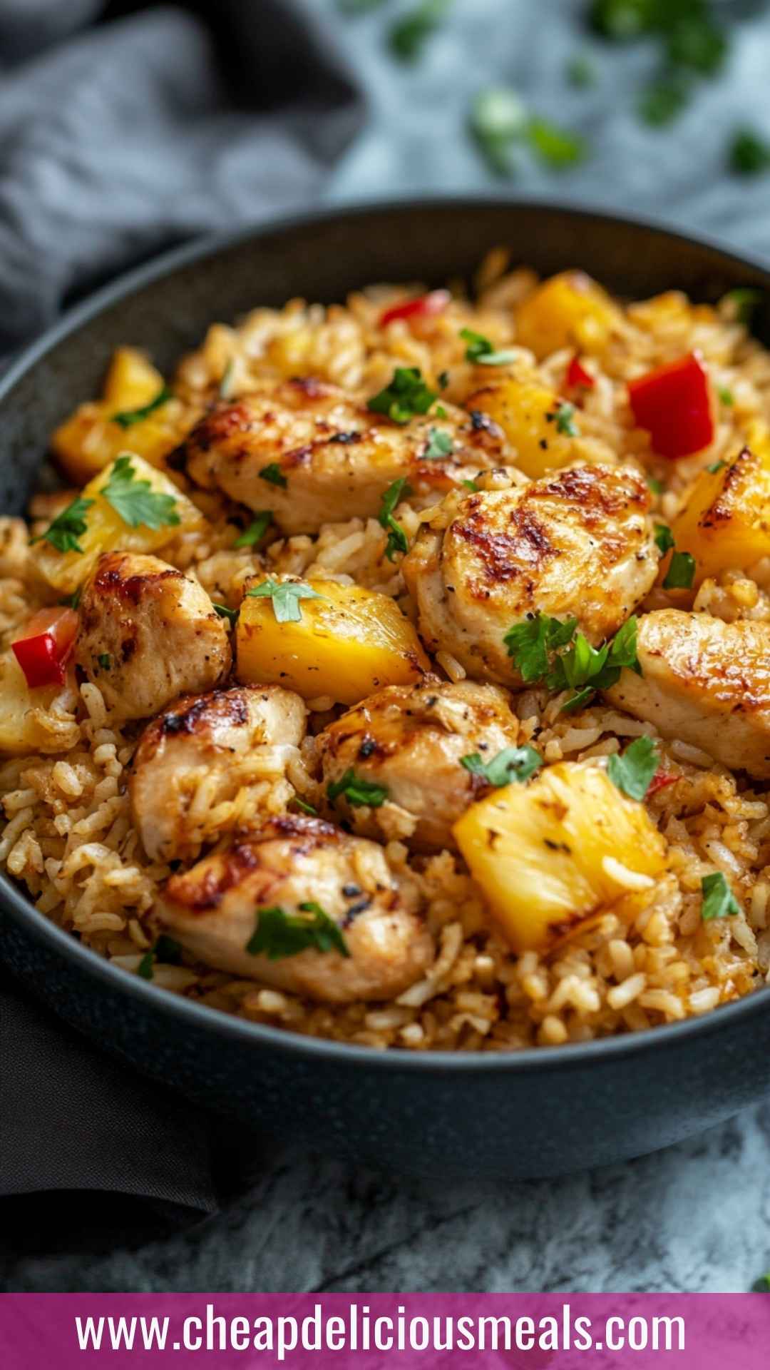Pineapple Chicken and Rice Copycat Recipe