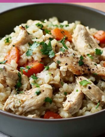 Slow Cooker Chicken and Rice Recipe