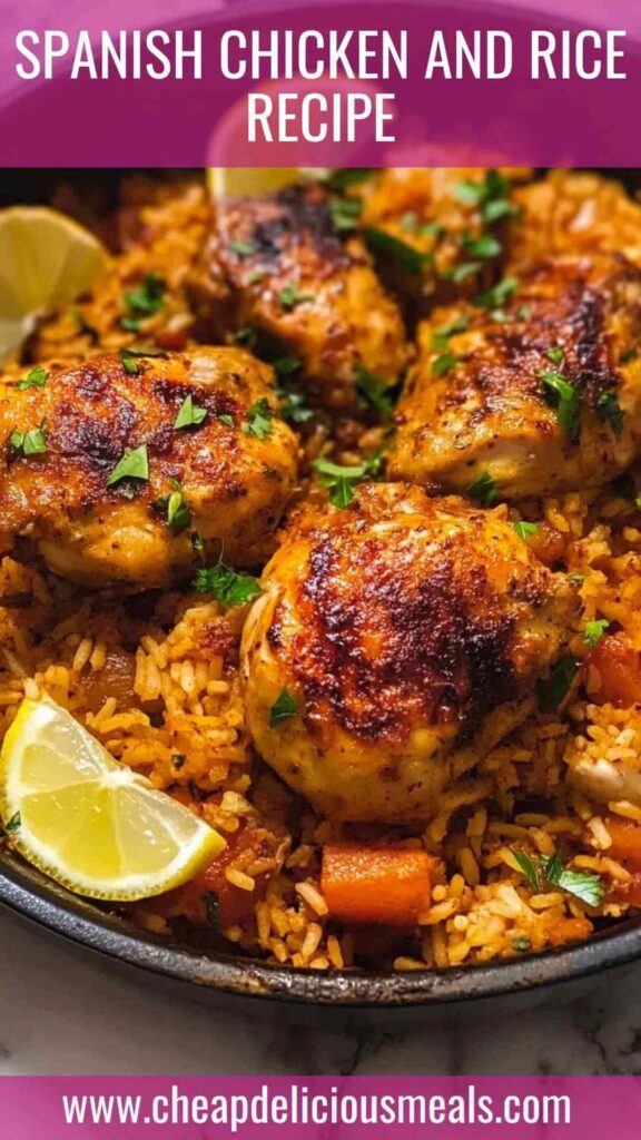 Spanish Chicken and Rice Recipe