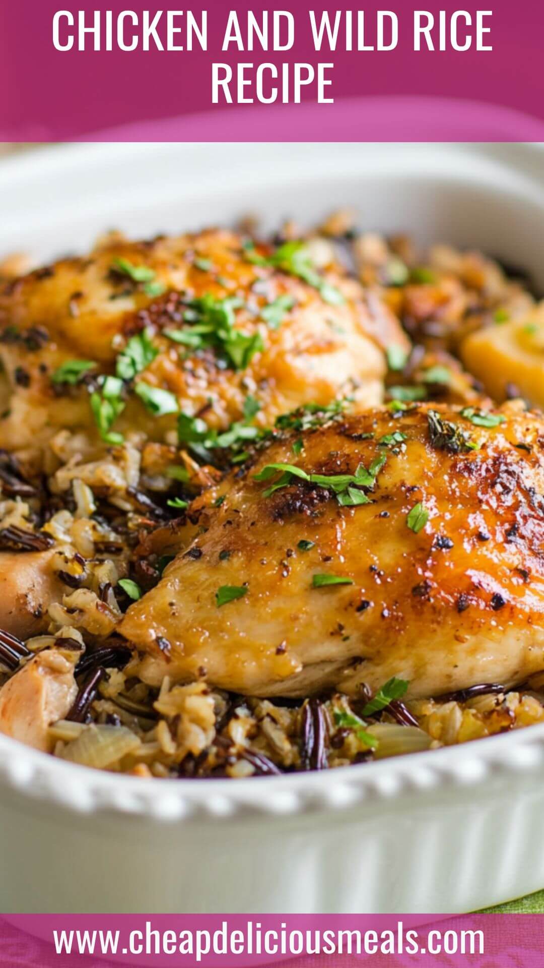 Chicken and Wild Rice Recipe
