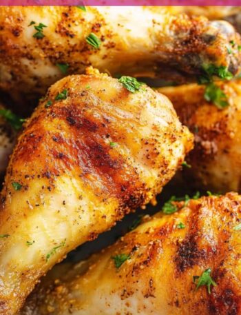 Crispy Baked Chicken Drumsticks Recipe