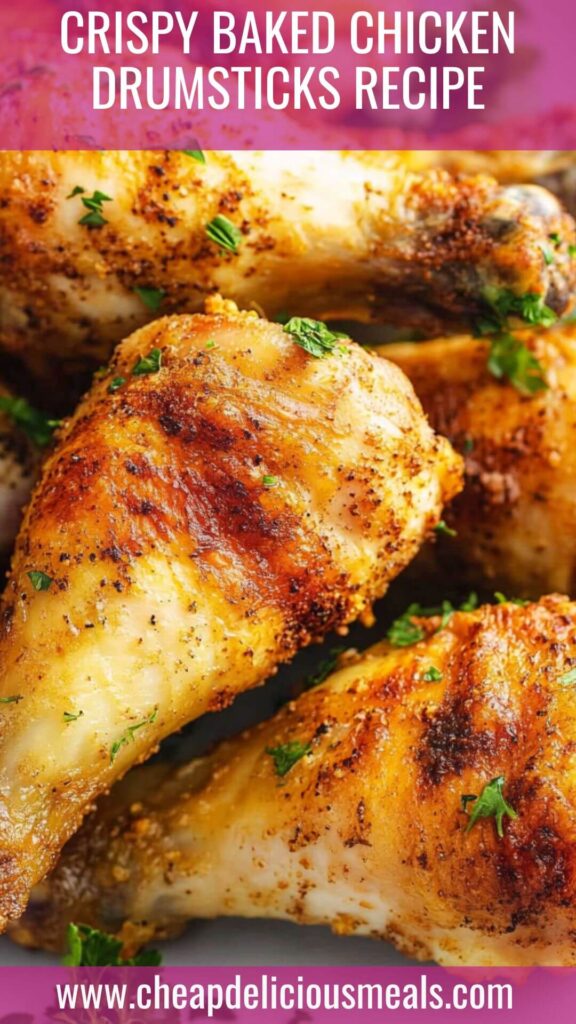Crispy Baked Chicken Drumsticks Recipe