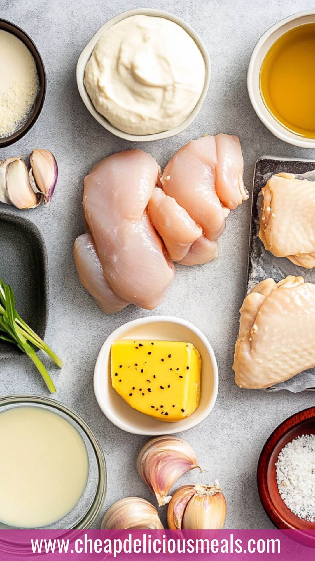 Easy Creamy Garlic Chicken Copycat Recipe