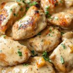 Easy Creamy Garlic Chicken Recipe