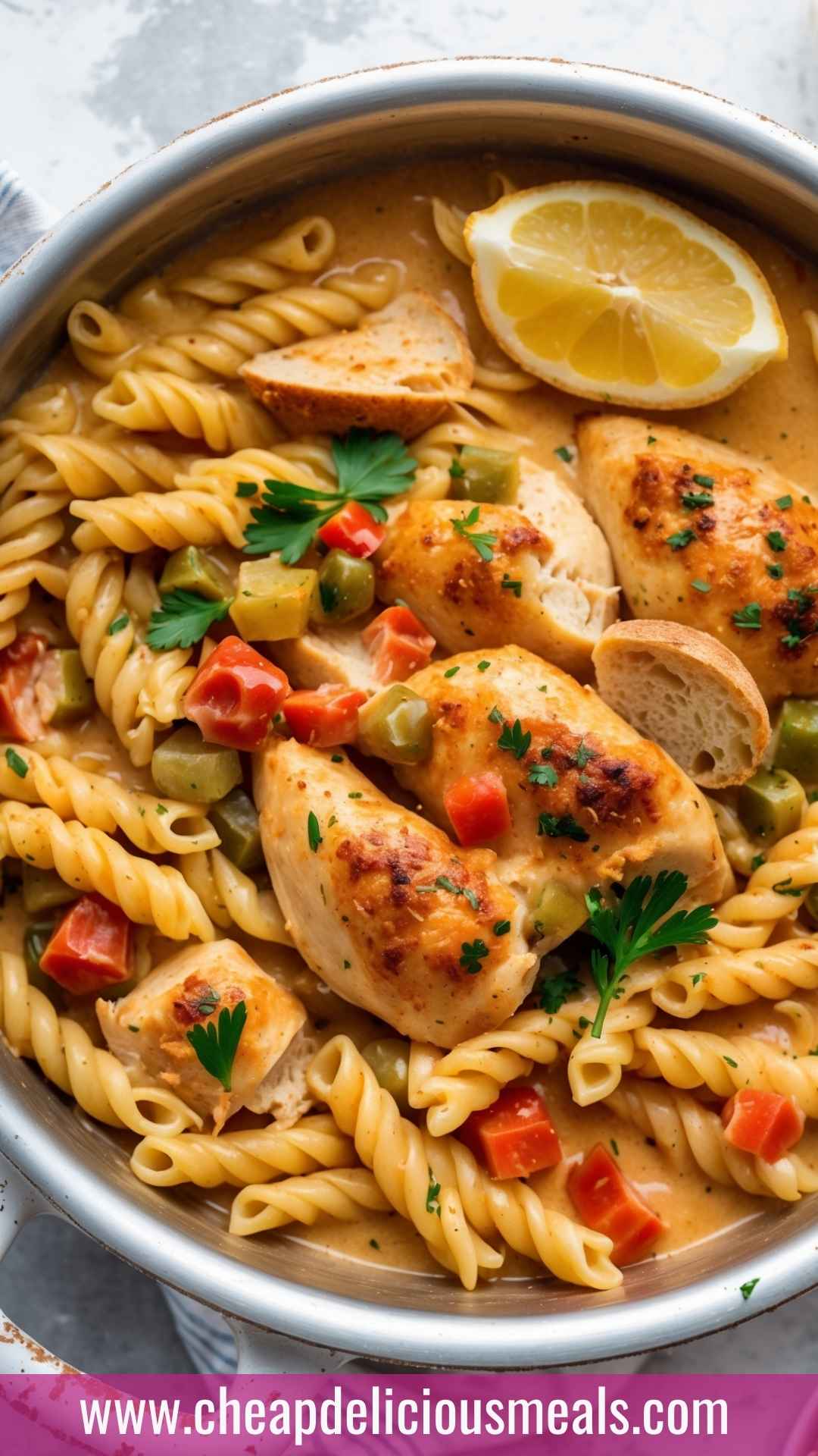 Best One Pot Creamy Cajun Chicken Pasta Recipe