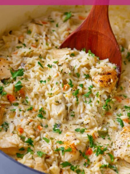 Creamy Chicken and Rice Recipe