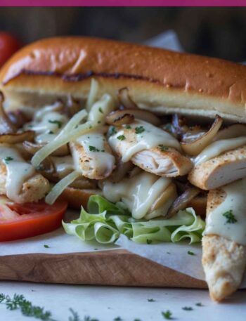 Easy Chicken Philly Cheesesteak Recipe