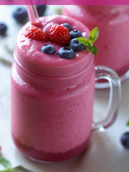 Frozen Mixed Berry Smoothie Recipe