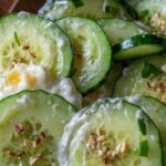Creamy Cucumber Salad Recipe