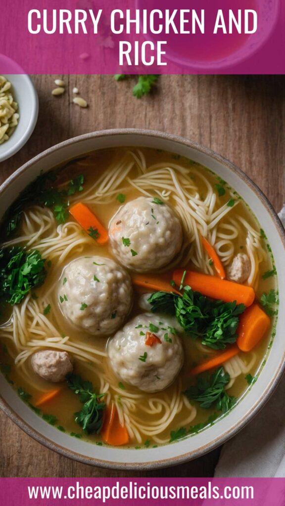 Matzo Ball Soup Recipe