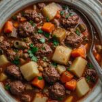 Slow Cooker Hamburger Stew Recipe