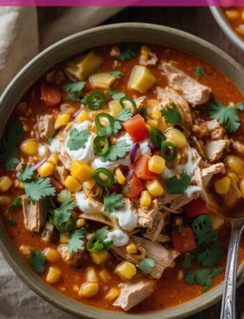 Easy Chicken Taco Soup Recipe