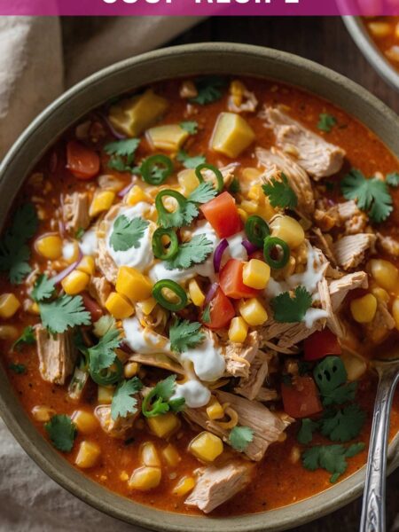 Easy Chicken Taco Soup Recipe