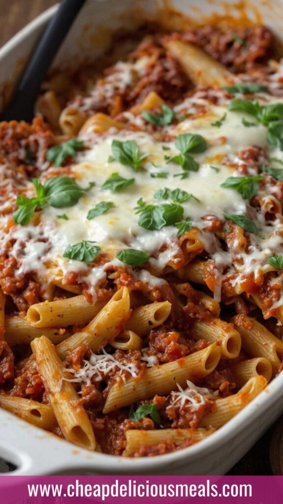 How to make Baked Mostaccioli Recipe How to make Baked Mostaccioli Recipe