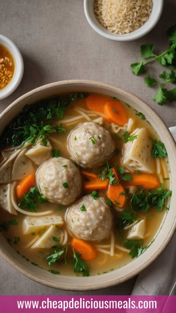 Matzo Ball Soup 