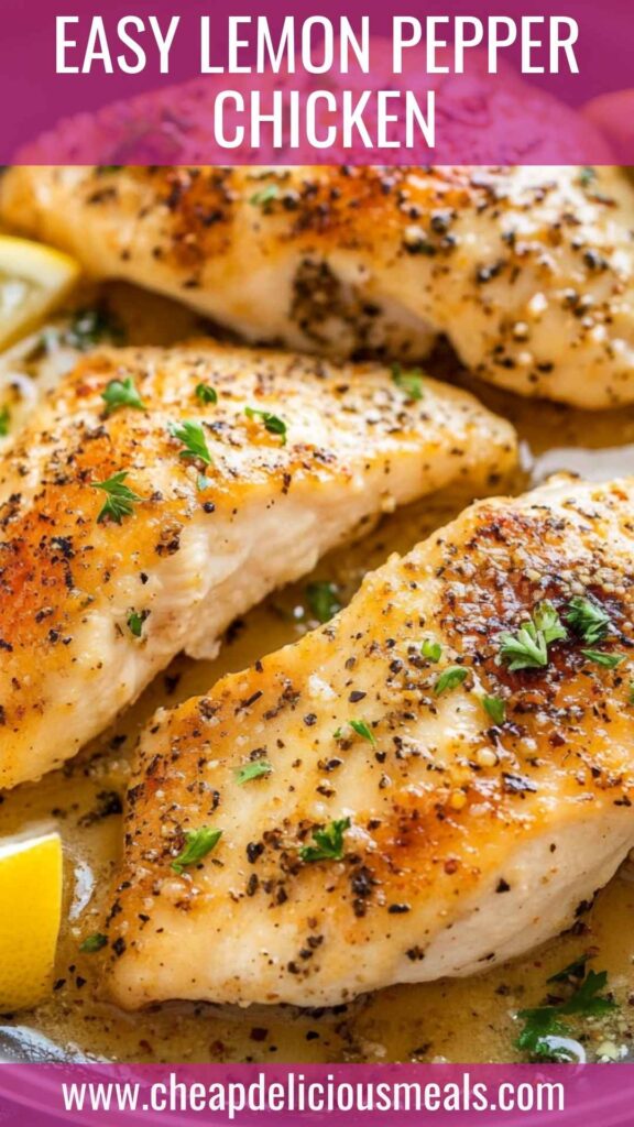 Easy Lemon Pepper Chicken