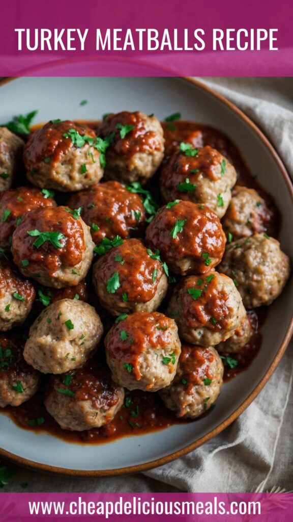 Turkey Meatballs Recipe