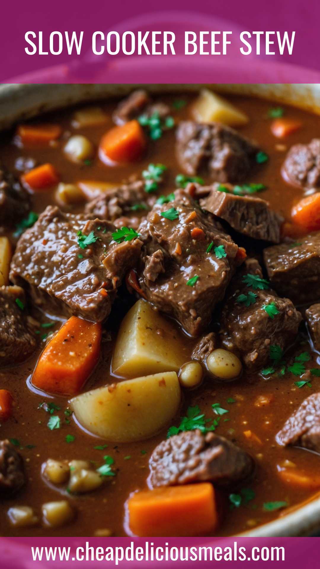 Slow Cooker Beef Stew