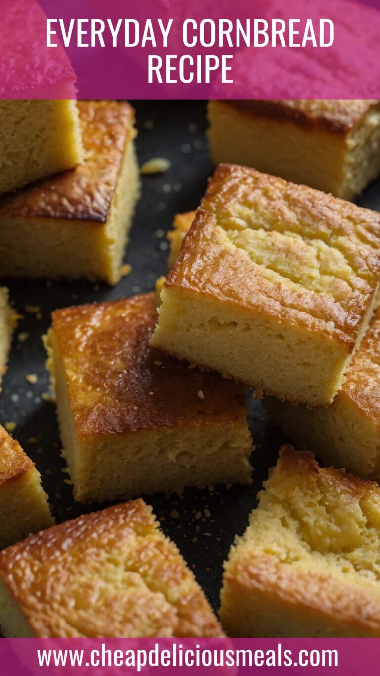 Everyday Cornbread Recipe