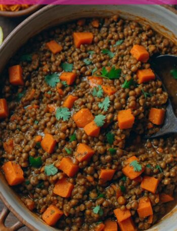 Spiced Lentils With Carrots