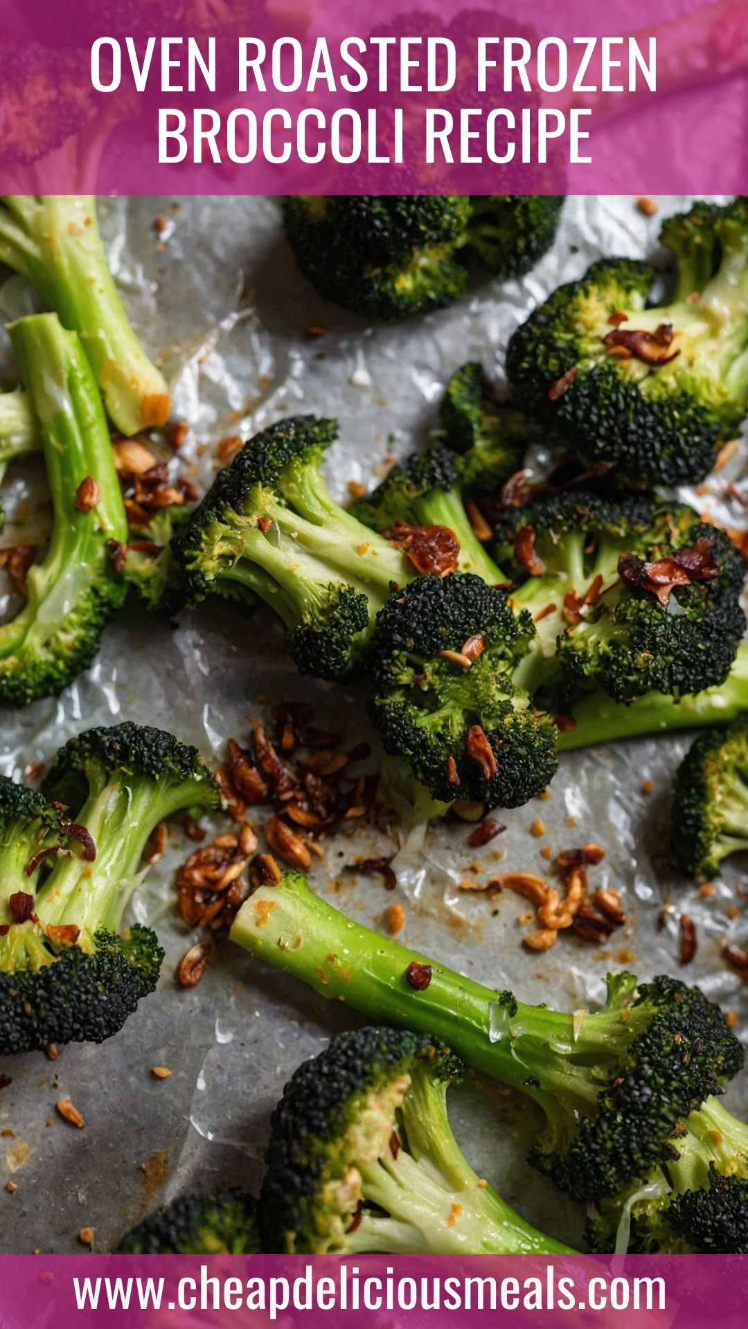 Oven Roasted Frozen Broccoli Recipe
