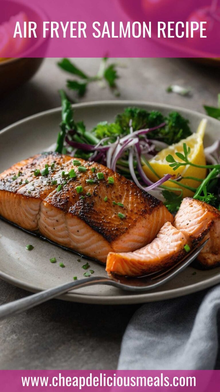 Air Fryer Salmon Recipe