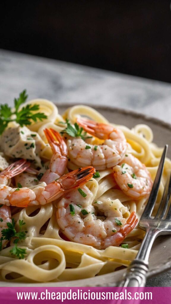 How to make Shrimp Alfredo Pasta Recipe