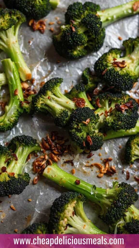 How to make Oven Roasted Frozen Broccoli Recipe
