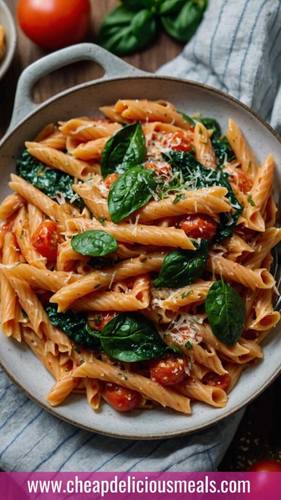 Creamy Tomato Spinach