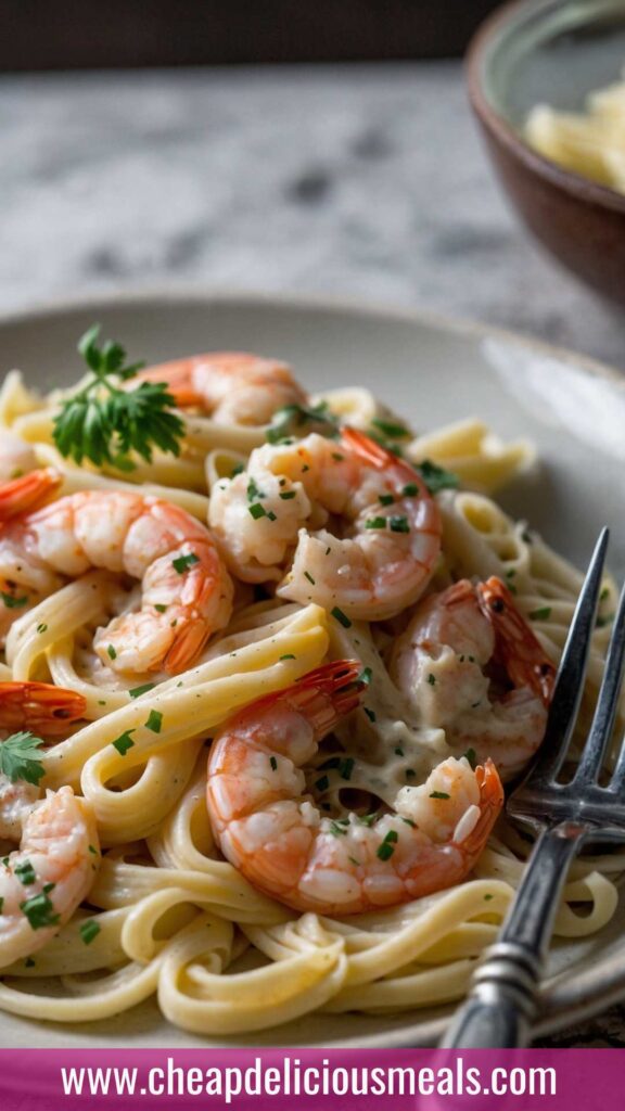 Shrimp Alfredo Pasta
