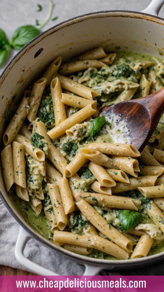 One Pot Creamy Pesto Chicken Pasta One Pot Creamy Pesto Chicken Pasta
