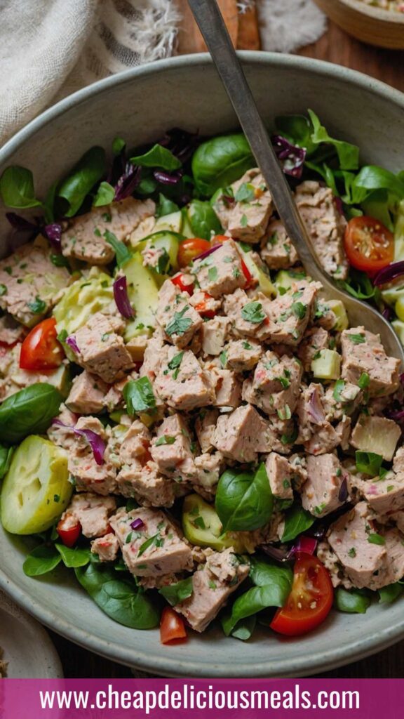 Mediterranean Tuna Salad