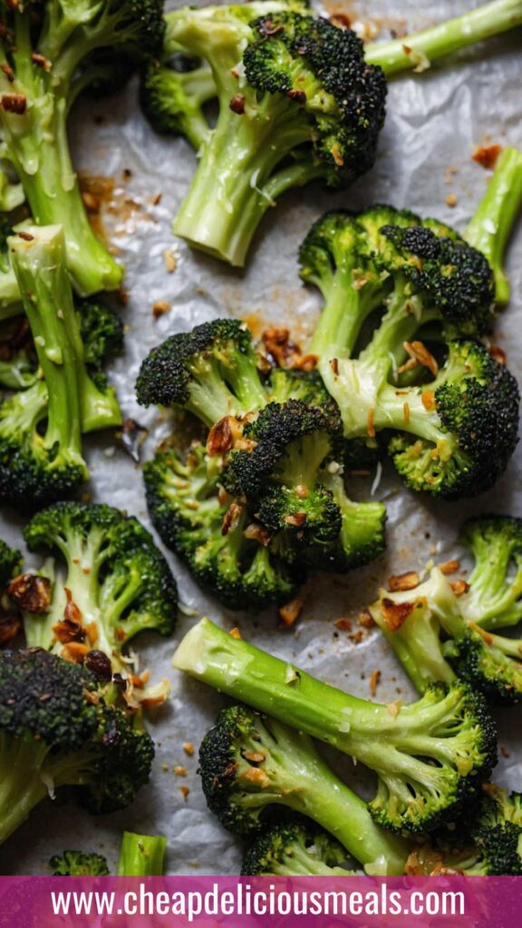 Oven Roasted Frozen Broccoli