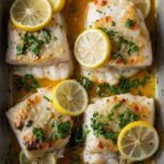 Garlic Butter Baked Cod Recipe