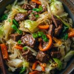 Beef Cabbage Stir Fry