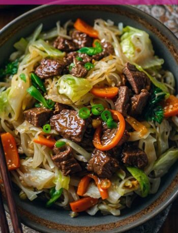 Beef Cabbage Stir Fry