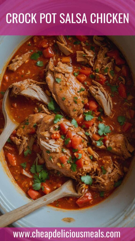 Crock Pot Salsa Chicken